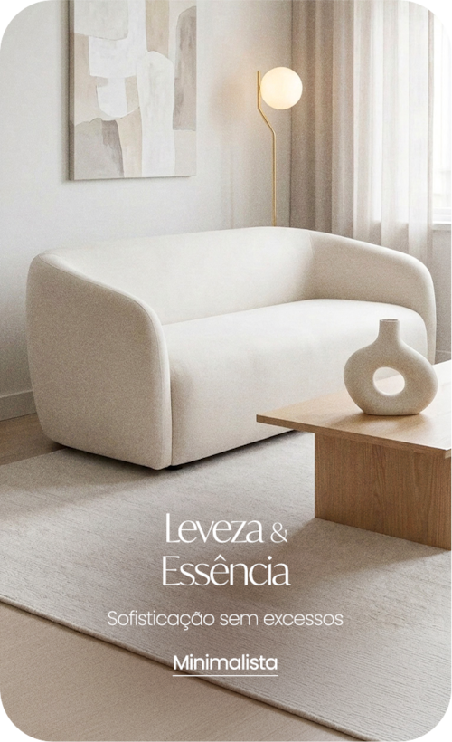 Estilo Minimalista Curadoria