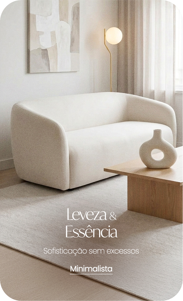 Estilo Minimalista Curadoria