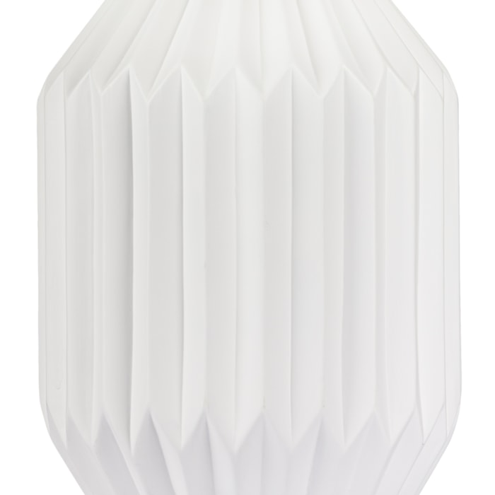 Abajur Cerâmica Celeste Off-White - 57cm - Madel Home