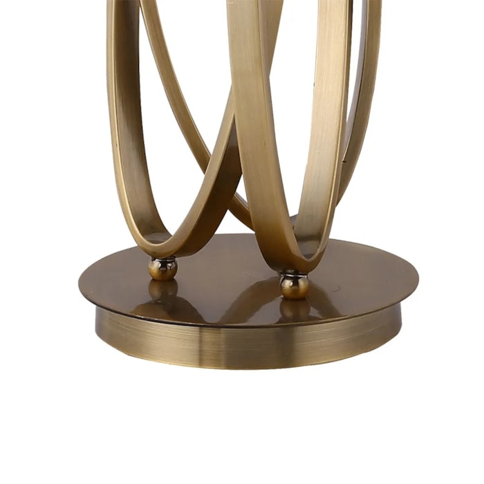 Abajur Metal Veneto Bronze - 55cm - Madel Home