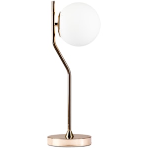 Abajur Metal Yenna Dourado - 49cm 