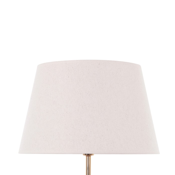 Abajur Resina Laka Off-White - 63cm - Madel Home