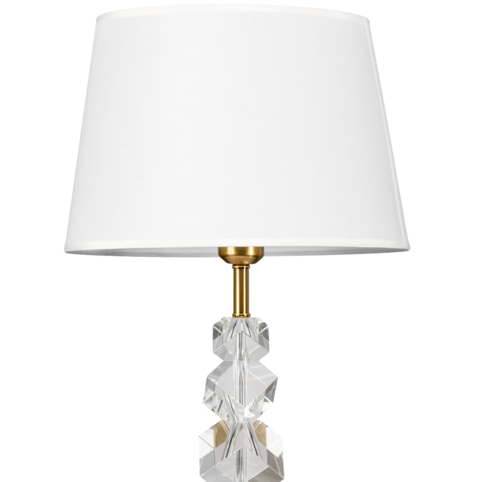 Abajur Thayra Metal Prata - Madel Home