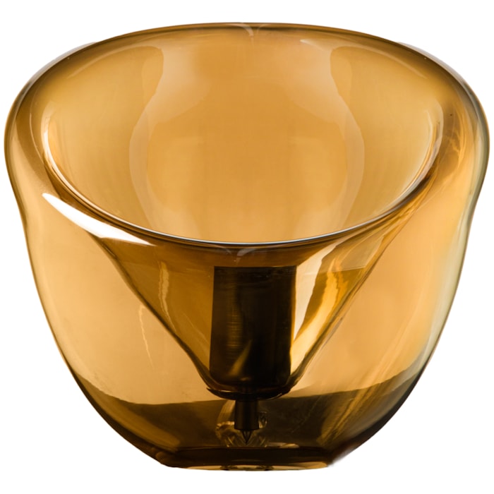 Abajur Vidro Miele Âmbar - 21cm - Madel Home