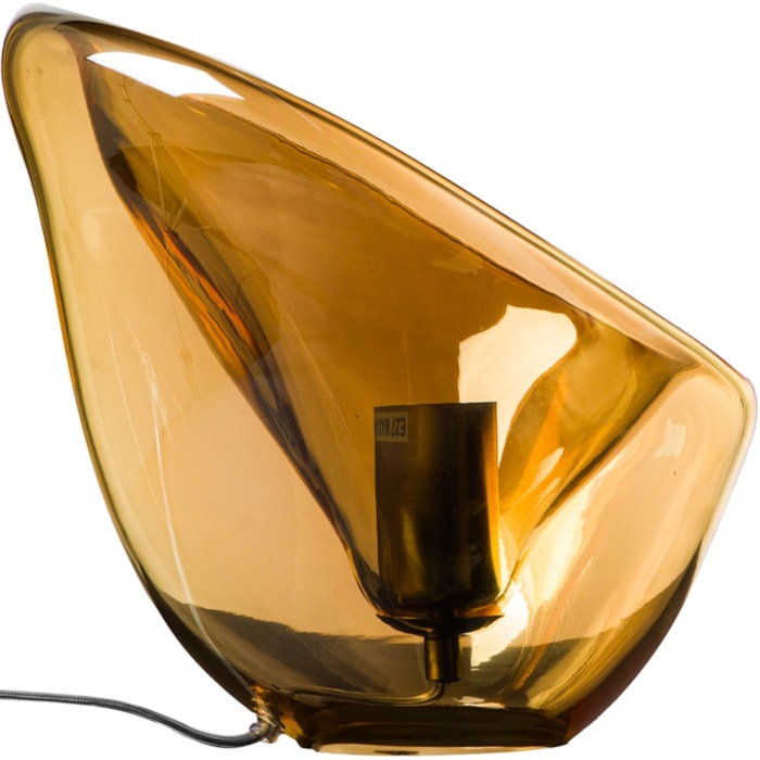Abajur Vidro Miele Âmbar - 21cm - Madel Home