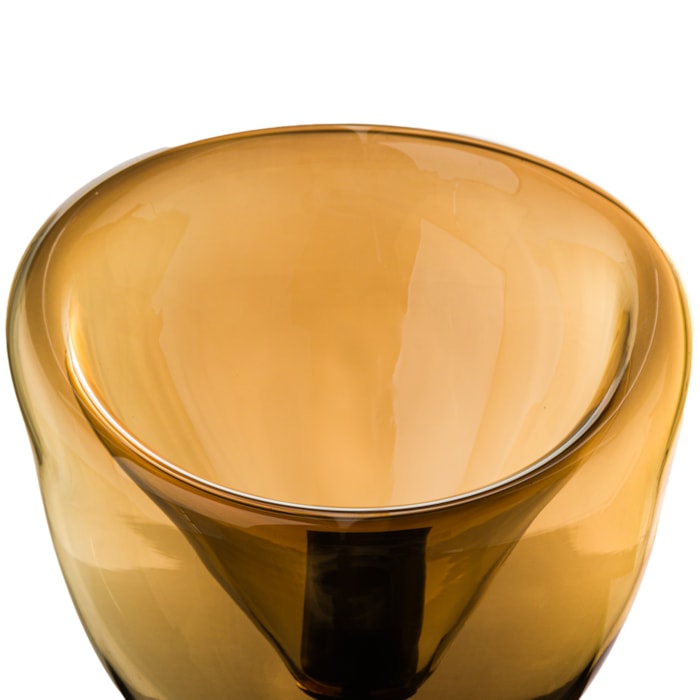 Abajur Vidro Miele Âmbar - 21cm - Madel Home