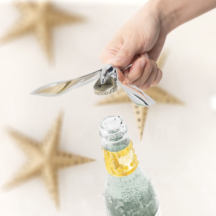 Abridor de Garrafas Tipsy Prata Umbra - Madel Home