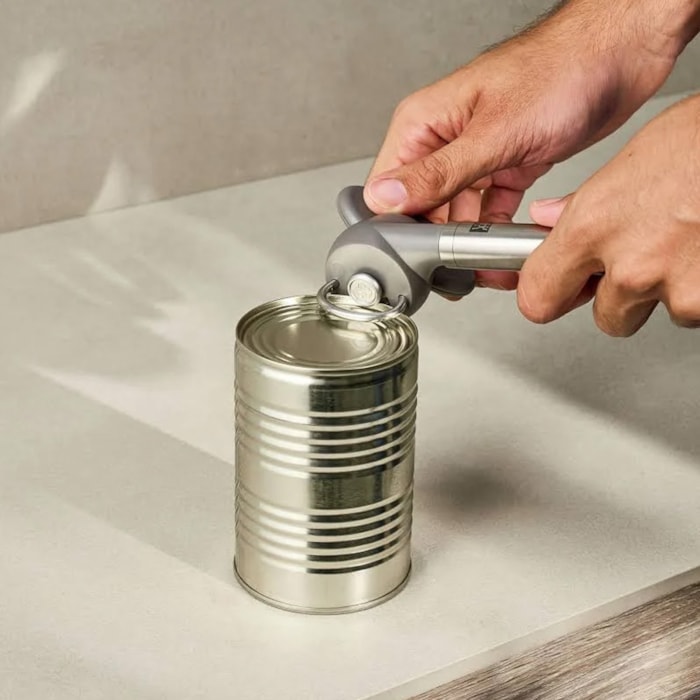 Abridor de Lata Manual em Aço Inox Prata Zwilling Pro - 21,5cm - Madel Home