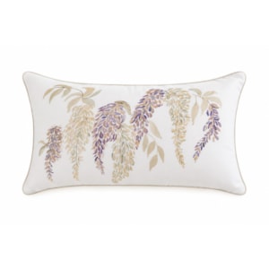 Almofada 100% Algodão Egípcio 300 Fios Bordado Trastevere Trussardi - 30x50cm