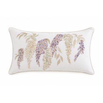 Almofada 100% Algodão Egípcio 300 Fios Bordado Trastevere Trussardi - 30x50cm