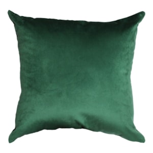 Almofada Decorativa de Natal em Veludo Lisa Verde 50x50cm
