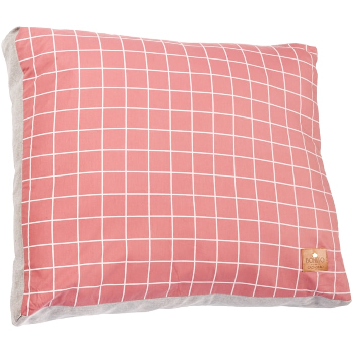 Almofada Pet em Tamanho G Tecido Rose - Madel Home