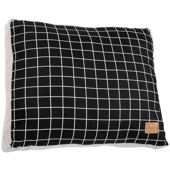 Almofada Pet Essencial em Tamanho G Tecido Preto - Madel Home
