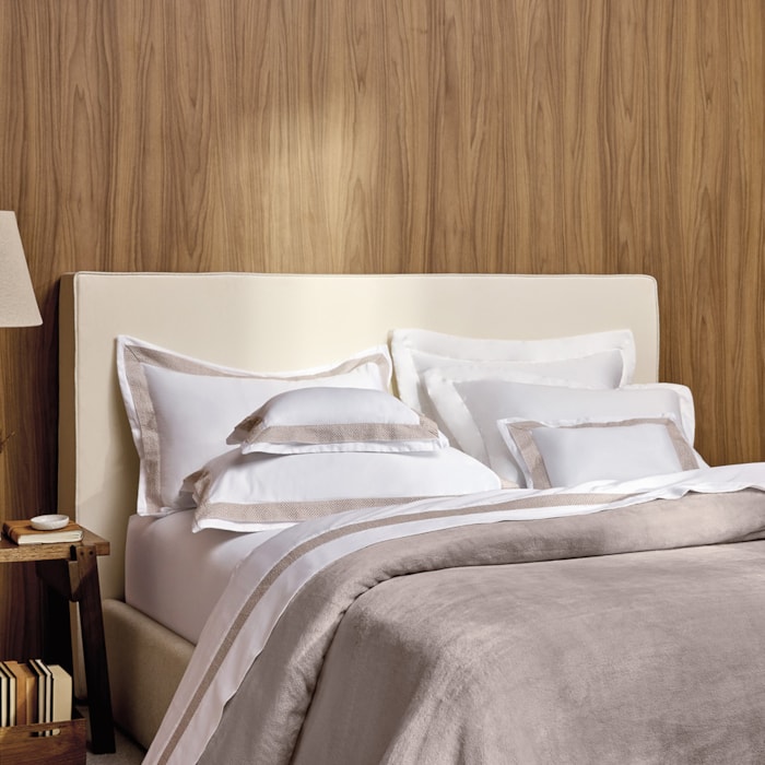 Almofada Porto Trussardi Branco/Legno - Madel Home