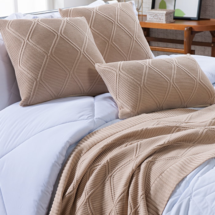 Almofada Toronto Bege II - Madel Home