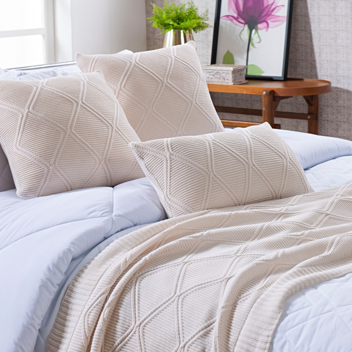 Almofada Toronto Off-White I - Madel Home