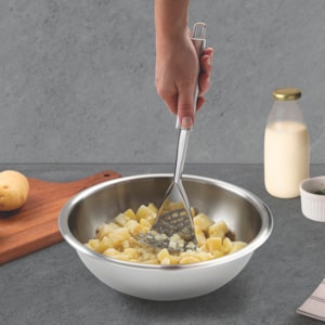 Amassador de Batatas em Inox Prata Marffim Tramontina - 30cm