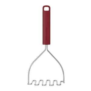 Amassador de Batatas em Inox Vermelho KitchenAid - 28cm