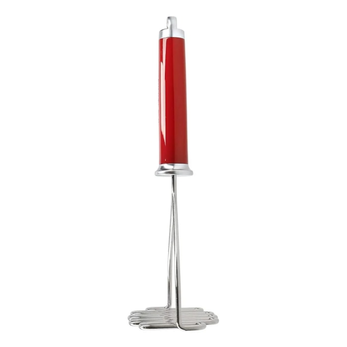 Amassador de Batatas em Inox Vermelho KitchenAid - 28cm - Madel Home