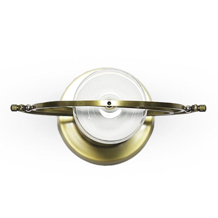Ampulheta 30 Minutos Giratória Globo Dourado - Madel Home