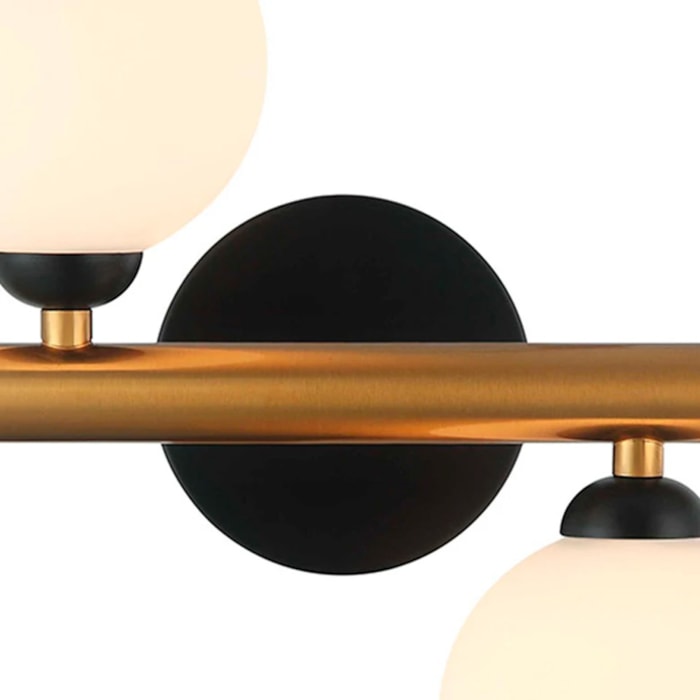 Arandela de Parede Metal Lune Bronze - 25W - Madel Home