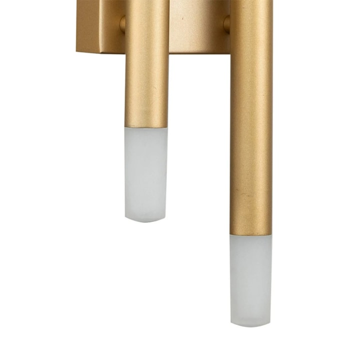 Arandela de Parede Metal Manacá Dourado LED - 3W - Madel Home