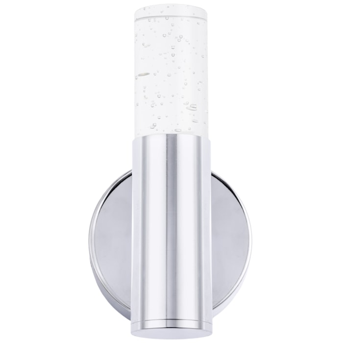 Arandela de Parede Metal Melina Prata LED - 5W - Madel Home