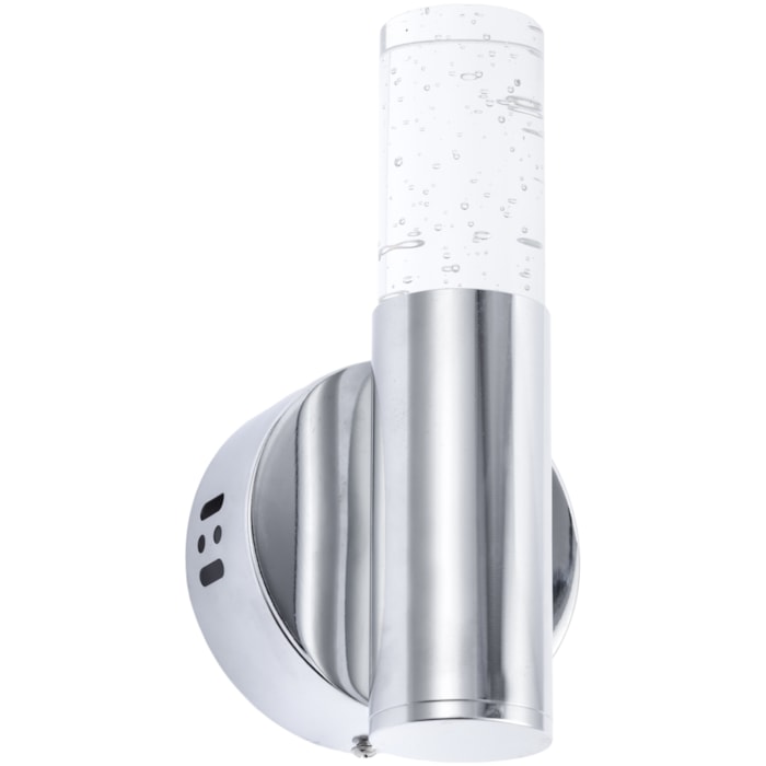 Arandela de Parede Metal Melina Prata LED - 5W - Madel Home