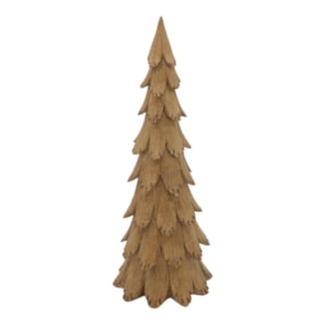 Árvore de Natal Decorativa em Resina Marrom - 40cm