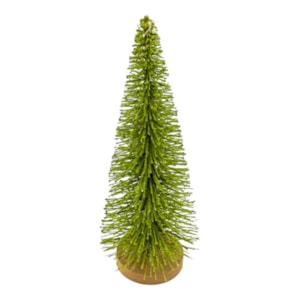 Árvore de Natal Decorativa em Resina Verde - 40cm