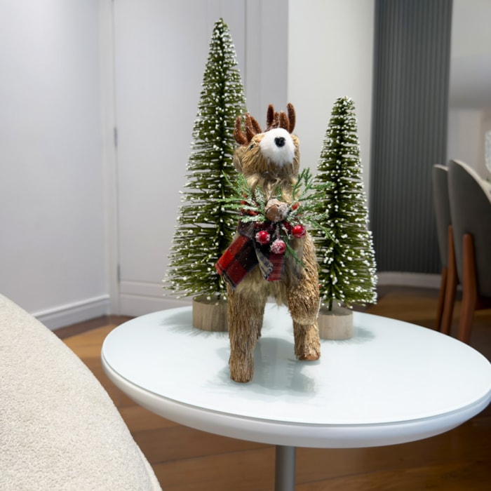 Árvore de Natal Decorativa em Resina Verde - 40cm - Madel Home
