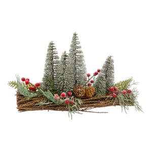 Árvore de Natal Decorativa Verde Nevada - 20cm