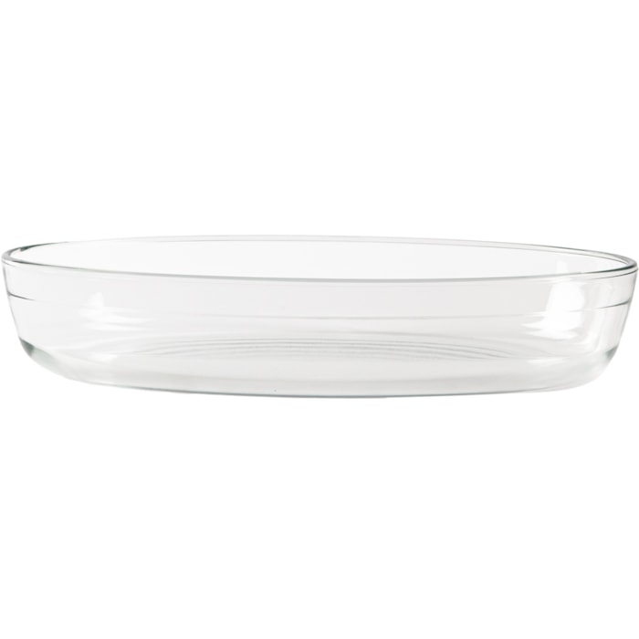Assadeira de Vidro Oval Borossilicato - 3L - Madel Home