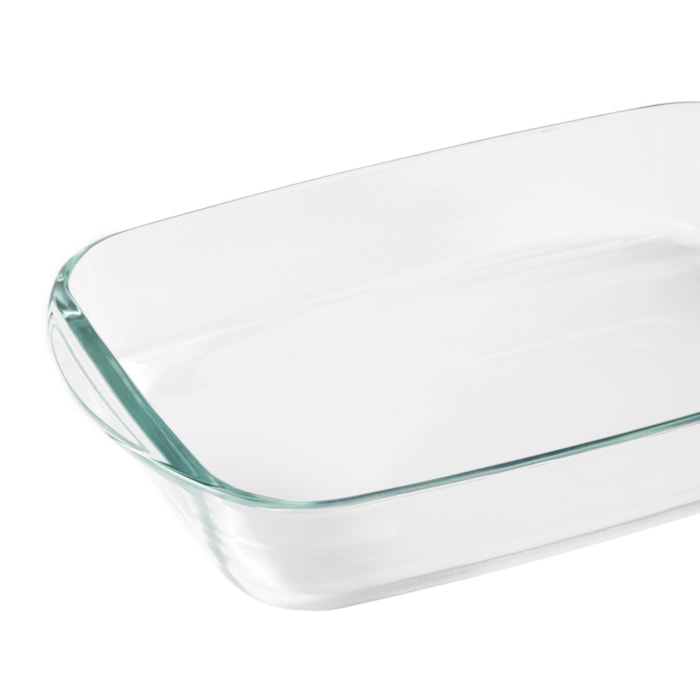 Assadeira Retangular Vidro Borossilicato Temqter - 3,6L - Madel Home