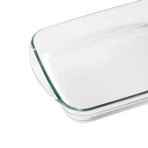 Assadeira Retangular  Vidro Borossilicato Temqter - 4,5L
