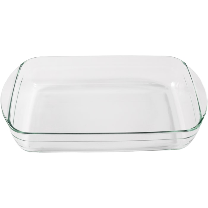 Assadeira Retangular Vidro Borossilicato Temqter - 4,5L - Madel Home