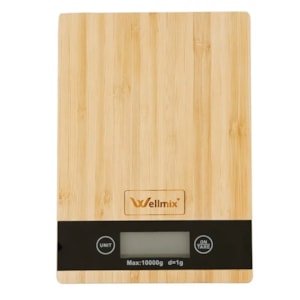 Balança de Cozinha Digital Bambu - 10kg