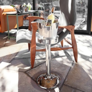 Balde Cori Inox Para Champanhe Riva