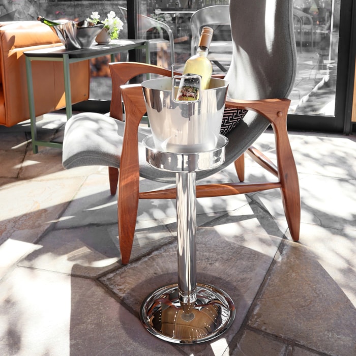 Balde Cori Inox Para Champanhe Riva - Madel Home