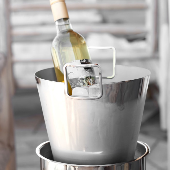 Balde Cori Inox Para Champanhe Riva - Madel Home