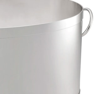 Balde Oval para 6 Garrafas 44x32x24 cm ST James Níquel