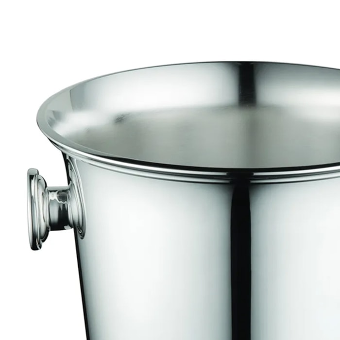 Balde para 2 Garrafas Classic Prata 4L St. James - 21,5cm - Madel Home