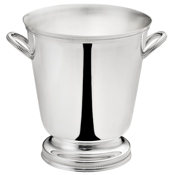 Balde para Garrafa Bloom Diâmetro 22cm Capacidade 4,5L ST James Níquel - Madel Home