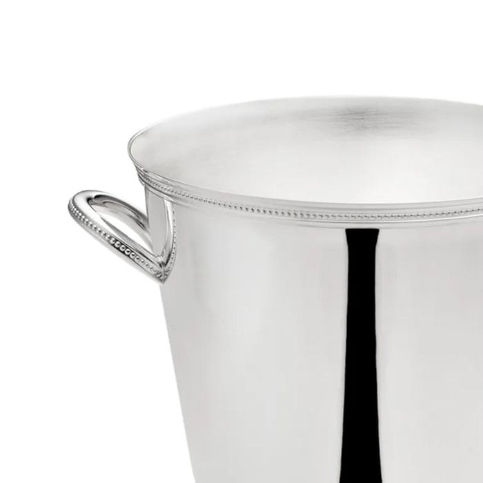 Balde para Garrafa Bloom Médio Prata 4,5L St. James - 23cm - Madel Home