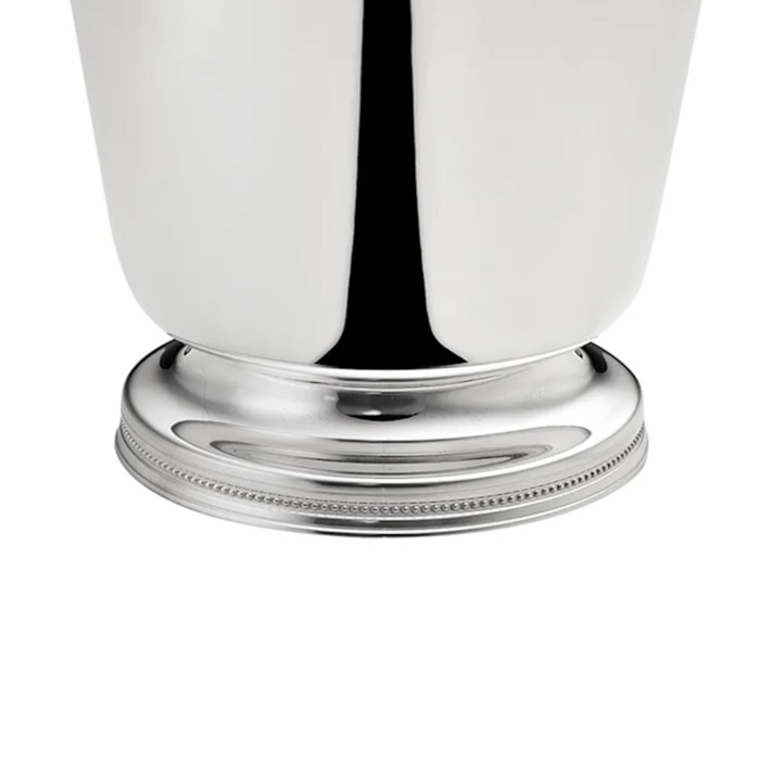 Balde para Garrafa Bloom Médio Prata 4,5L St. James - 23cm - Madel Home