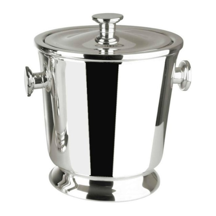 Balde Térmico para Gelo Diâmetro 14 cm Capacidade 0,7L ST James Níquel - Madel Home