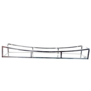 Bandeja de Aço Inox com Espelho Fracalanza - 60cm