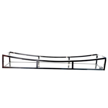 Bandeja de Aço Inox com Espelho Fracalanza - 60cm