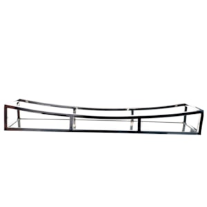 Bandeja de Aço Inox com Espelho Fracalanza - 60cm