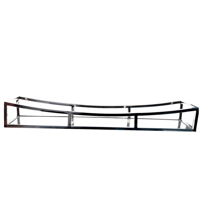 Bandeja de Aço Inox com Espelho Fracalanza - 60cm - Madel Home